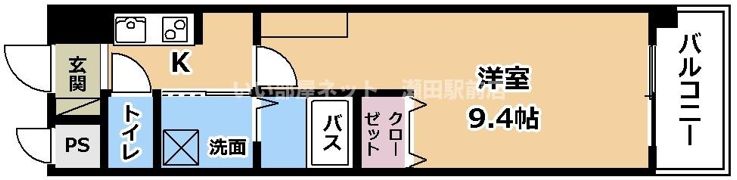 Rainbow City MINAMIKUSATSUの間取り画像