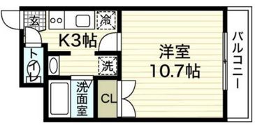 さくらビル(新棟)の間取り画像