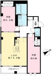 ビューノ品川の間取り画像