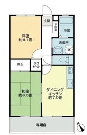 タートルハイツAの間取り画像