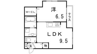 D-room高羽の間取り画像