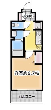 スワンズシティ大阪城コスタの間取り画像
