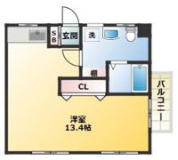 カーサ東向島の間取り画像