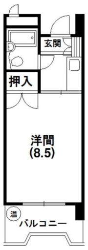 メゾンベルシャンブルの間取り画像