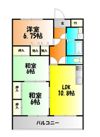 桃の里マンションの間取り画像