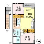 Crecia高松の間取り画像