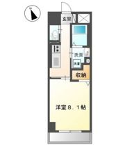 レジデンスアイリス医大南の間取り画像