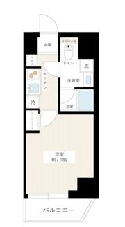 スパシエソリデ横浜鶴見の間取り画像