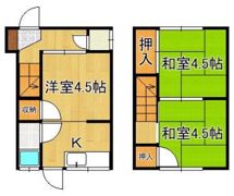 カーサ若松の間取り画像