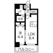 ファステート大正駅前トロフィの間取り画像