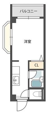 シティライフエステート難波南の間取り画像