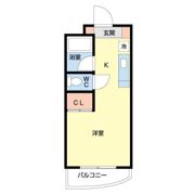 大久保ハイツの間取り画像