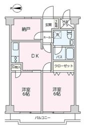 聖和代々木ハイツの間取り画像