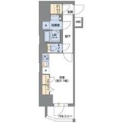 Metrosa谷町六丁目Southの間取り画像