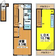 セレ初台の間取り画像