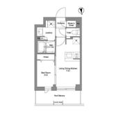 コンフォリア戸越公園の間取り画像