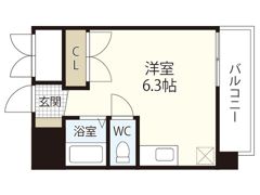 京橋森野ビルの間取り画像