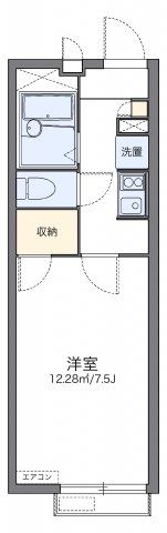 レオパレスパレヴィアーノの間取り画像