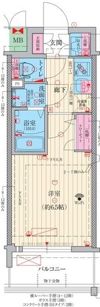 ファーストフィオーレ十三エリオの間取り画像