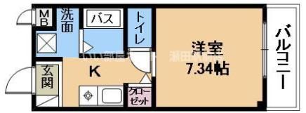 レジデンス壽の間取り画像