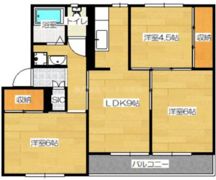 ヴィラナリー屋島II7号棟の間取り画像
