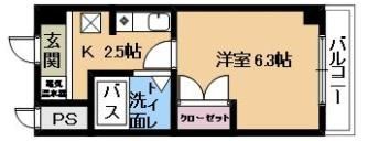 エンゼルプラザ瀬田の間取り画像