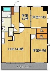 グランフォーレの間取り画像