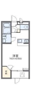 レオパレスドウージェームの間取り画像