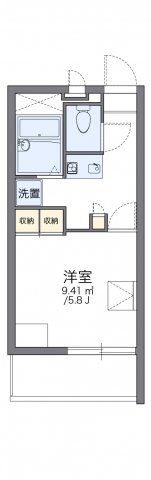 レオパレスクララ九条の間取り画像