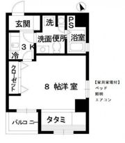 セレクト縮景園の間取り画像