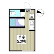 パンシオン南林間B棟の間取り画像