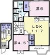 クレストール21の間取り画像