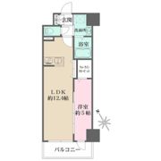 ベイアズール関内の間取り画像