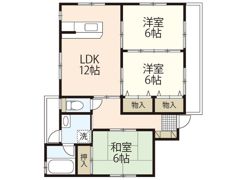 フラワーハイツⅤの間取り画像