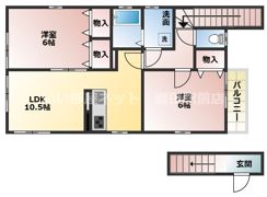 エスべランサU D棟の間取り画像