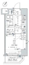 イアース横濱関内の間取り画像