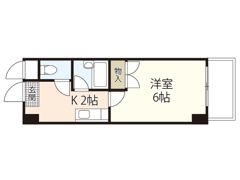 サンパレス横川の間取り画像