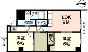 良和昭和町ビルの間取り画像