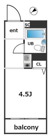アンピエス六甲の間取り画像
