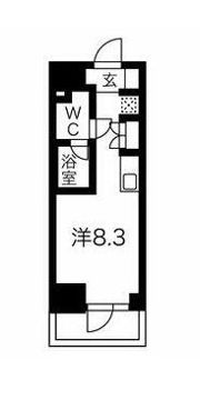 クラリッサ横浜WESTの間取り画像