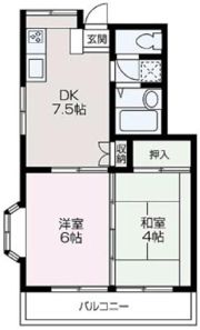 サンテラス朝霞の間取り画像