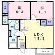 プロムナード 壱番館の間取り画像