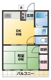 キャムハウスの間取り画像