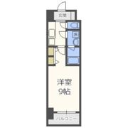 スプランディッド淀屋橋DUEの間取り画像