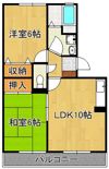 グランドゥール田中の間取り画像