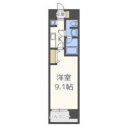 レジディア京町堀の間取り画像