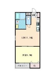 ヴィレッタ城之下の間取り画像