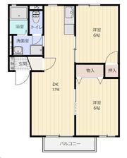 ロジュマンAの間取り画像