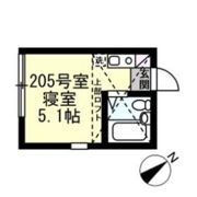 衣笠アーネストラザフォードの間取り画像