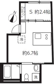 アピチェ目黒の間取り画像